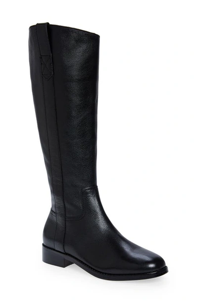 Shop Madewell The Winslow Knee High Boot In True Black