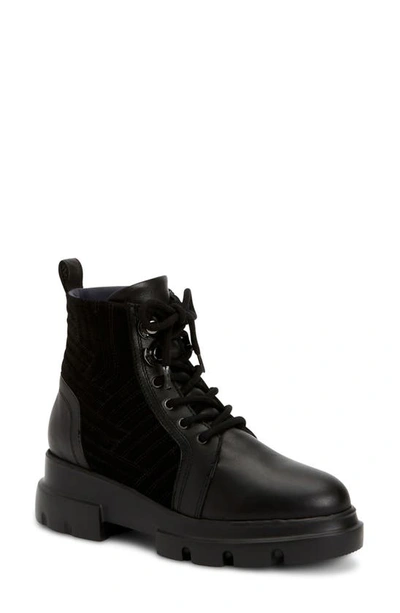 Shop Aquatalia Kaylynn Water Resistant Boot In Black/ Black