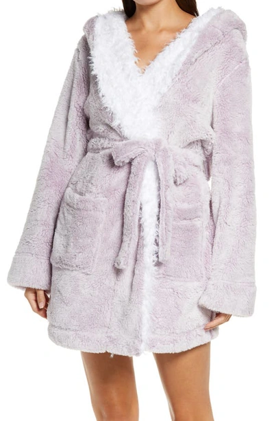 Shop Honeydew Intimates Be Mine Hooded Robe In Stardust
