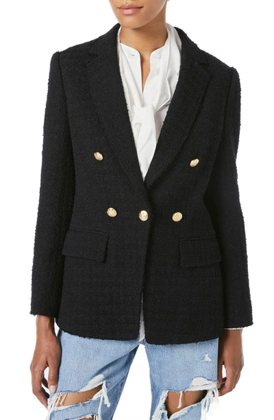 Shop Frame '70s Blazer In Noir