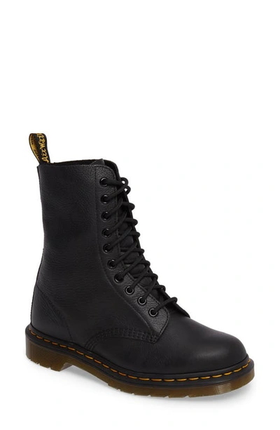 Shop Dr. Martens' Dr. Martens 1490 Lace-up Boot In Black Virginia Leather