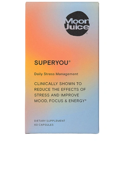 Moon Juice Superyou Daily Stress Management Refillable Supplement 60 Capsules In N,a