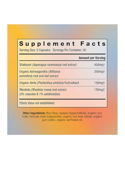 Moon Juice Superyou Daily Stress Management Refillable Supplement 60 Capsules In N,a