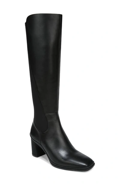 Naturalizer Axel 2 H3623l2 Knee High Boot Women Black Leather Waterproof Mkas316 In Black Leather