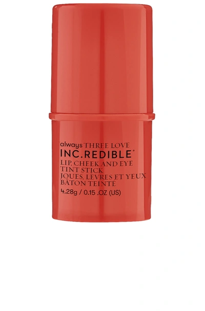 Shop Inc.redible Three Love Lip, Cheek & Eye Tint Stick In Peach And Love