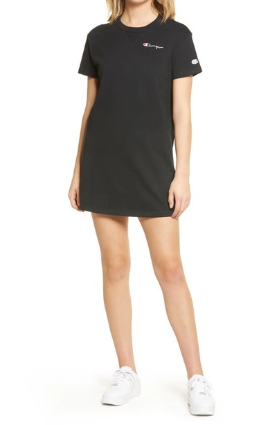 Shop Champion The Boyfriend T-shirt Dress In Black