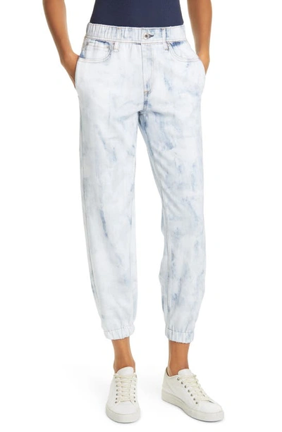 Shop Rag & Bone Miramar Faux Jeans Joggers In Oasis