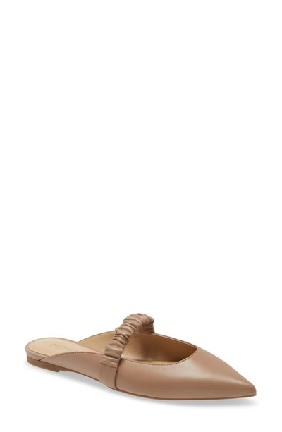 Shop Michael Michael Kors Raleigh Mule In Dark Camel