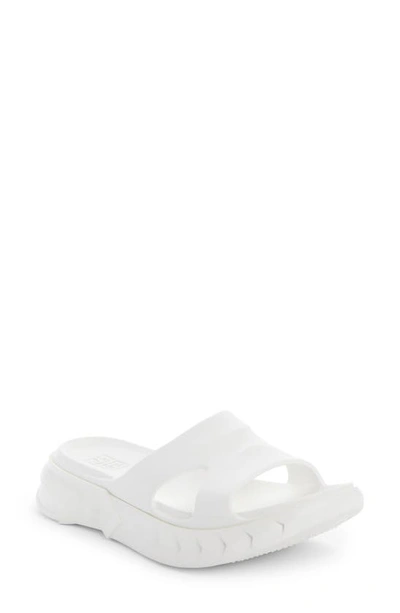 Shop Givenchy Marshmallow Slide Sandal In Off White