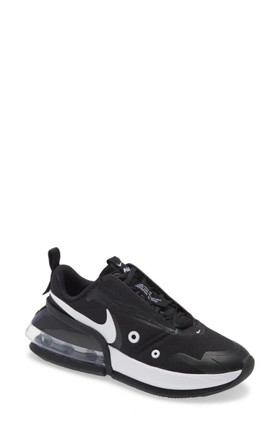 Shop Nike Air Max Up Sneaker In Black/ White/ Silver