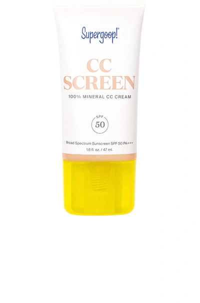 Shop Supergoop Cc Screen Spf 50 In 226w