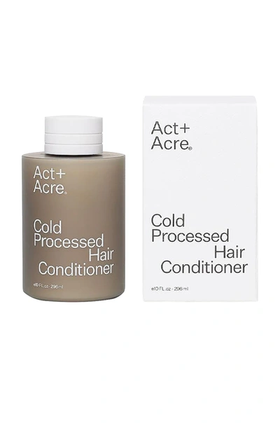 Shop Act+acre Cold Processed Moisturizing Conditioner In N,a