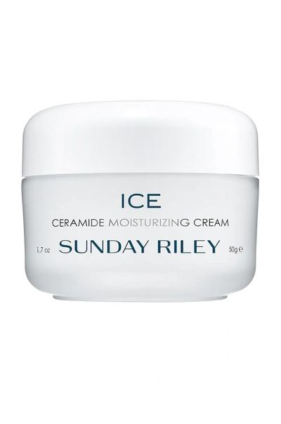 Shop Sunday Riley Ice Ceramide Cream In N,a