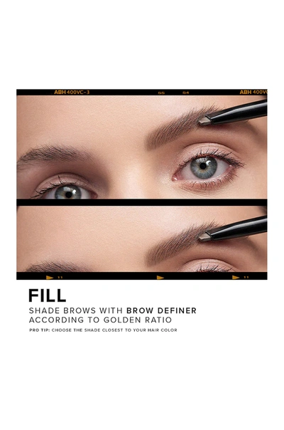 Anastasia Beverly Hills Brow Definer 3-in-1 Triangle Tip Easy Precision Eyebrow Pencil Auburn 0.007 oz/ 0.2 G In Auburn