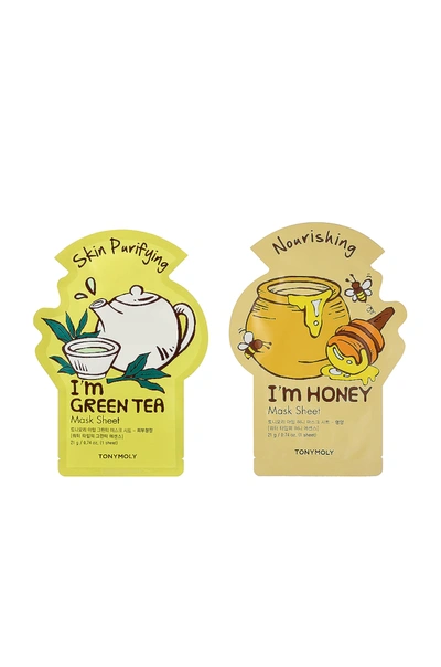 Shop Tonymoly Ready, Set, Glow! I'm Sheet Mask 10 Pack In N,a