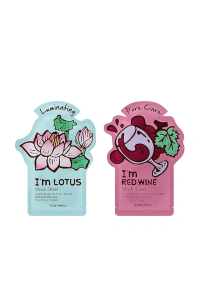 Shop Tonymoly Ready, Set, Glow! I'm Sheet Mask 10 Pack In N,a