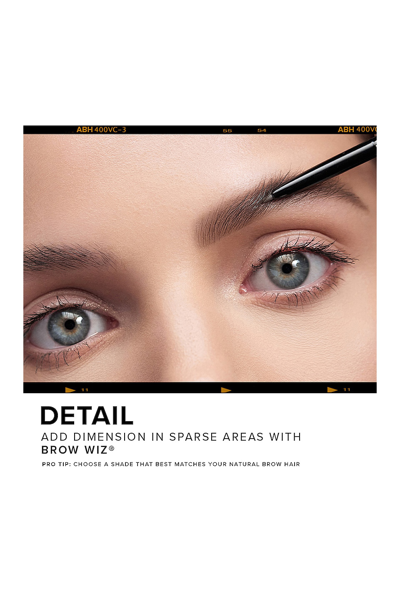 Anastasia Beverly Hills Brow Wiz Ultra-slim Precision Eyebrow Pencil Ebony 0.003 oz/ 0.085 G In Ebony