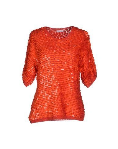 Shop Beayukmui Sweater In Orange