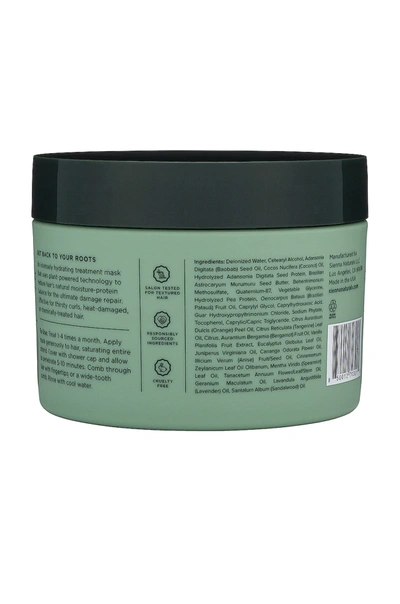 Sienna Naturals Plant Power Damage Repair Strengthening Hair Mask 8 oz In N,a