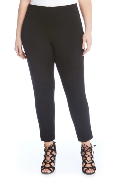 Shop Karen Kane Piper Skinny Ankle Pants In Black