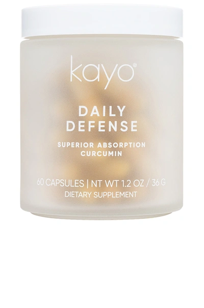 Shop Kayo Body Care Daily Defense Curcumin Capsules In N,a