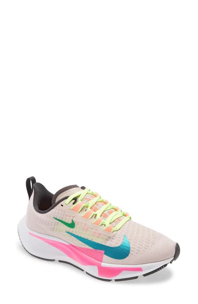 Shop Nike Air Zoom Pegasus 37 Prm Running Shoe In Barely Rose/ Spruce/ Pink