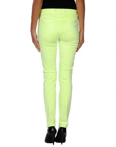 Shop J Brand Casual Trouser In Acid Green