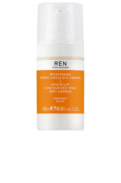 Shop Ren Clean Skincare Radiance Brightening Dark Circle Eye Cream In N,a