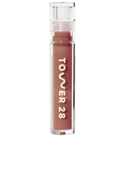 Shop Tower 28 Shineon Milky Lip Jelly In Almond