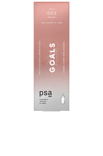 Shop Psa Goals Perfecting Night Serum In N,a