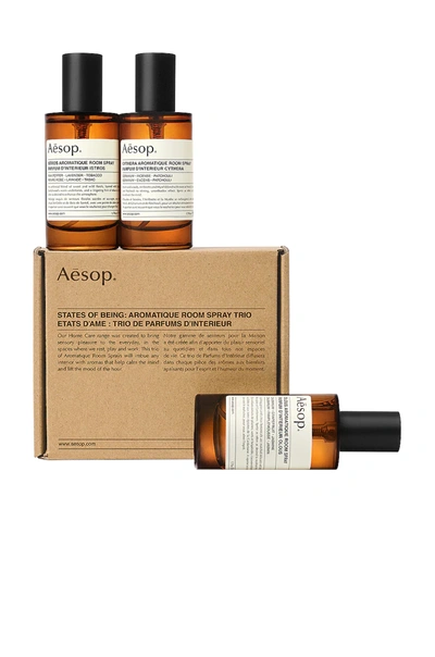 Shop Aesop States Of Being Aromatique Room Spray Trio In Beauty: Na