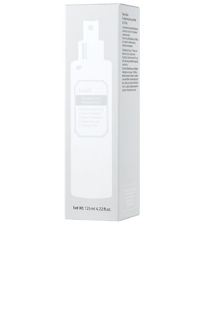 Shop Klairs Fundamental Ampule Mist In N,a