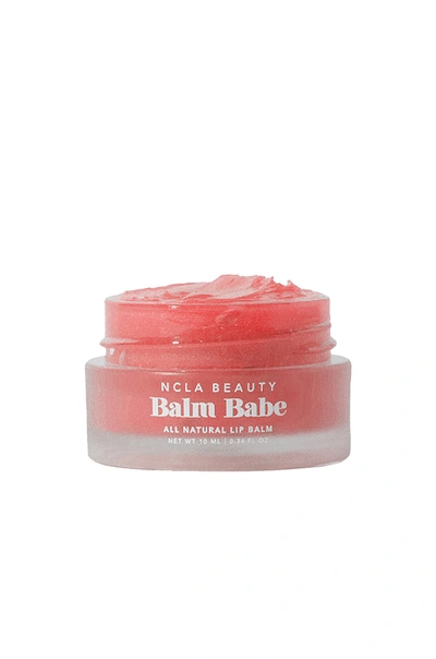 Shop Ncla Balm Babe 100% Natural Lip Balm In Watermelon