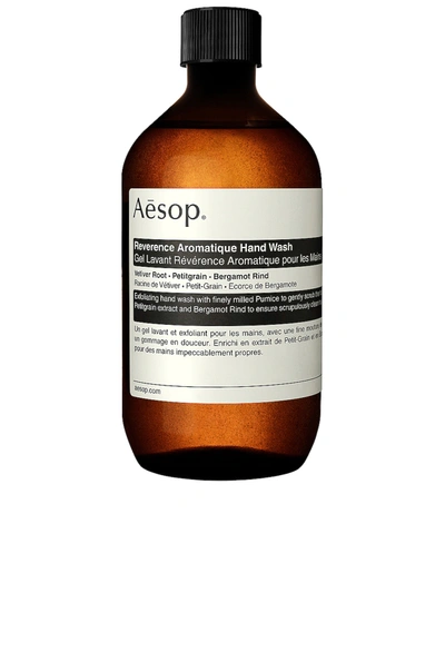 Shop Aesop Reverence Aromatique Hand Wash 500ml Refill With Screw Cap In N,a