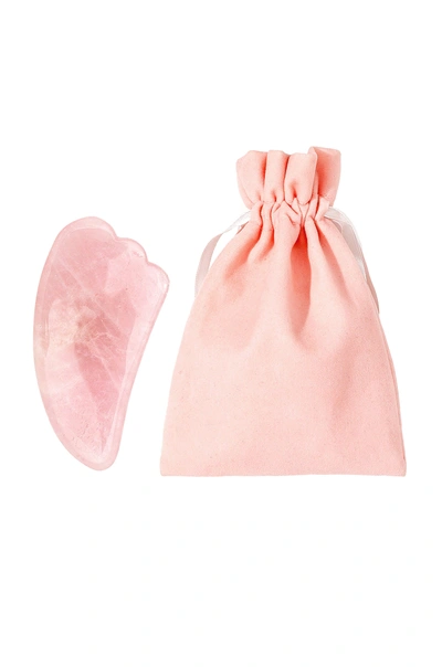 Shop Herbivore Botanicals Rose Quartz Gua Sha Teardrop In N,a