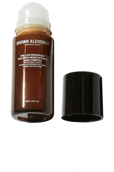 Shop Grown Alchemist Roll-on Deodorant In Icelandic Moss Extract And Sage Complex