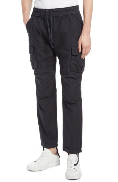 Shop John Elliott Back Sateen Cargo Pants In Black