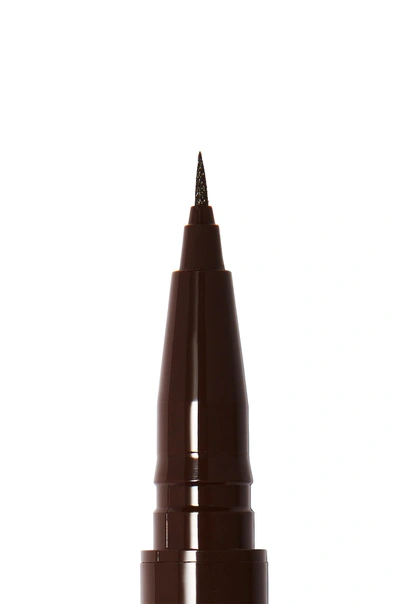 Stila Stay All Day® Dual-ended Waterproof Liquid Eye Liner Dark Brown 0.033 oz / 1 ml In Dark Brown