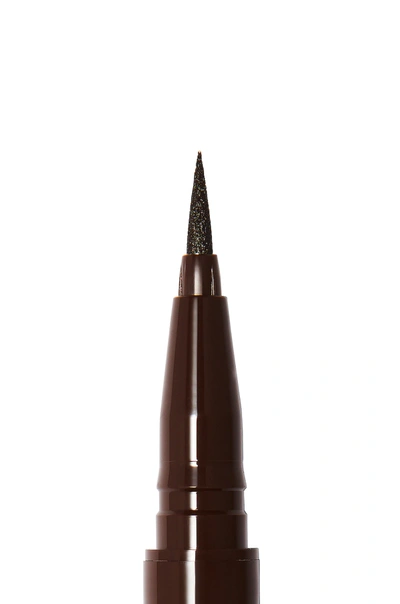Stila Stay All Day® Dual-ended Waterproof Liquid Eye Liner Dark Brown 0.033 oz / 1 ml In Dark Brown