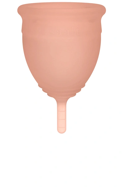 Shop Saalt Regular Menstrual Soft Cup In Desert Blush