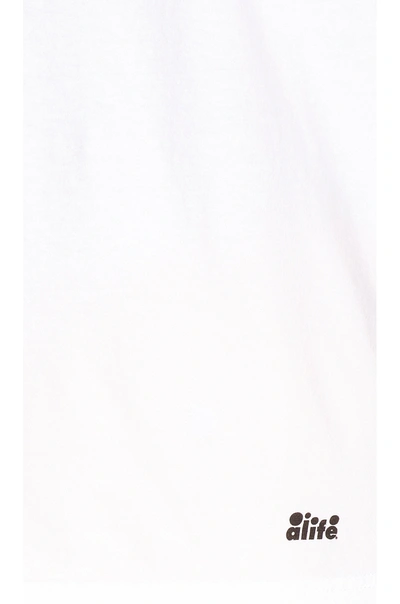 ALIFE BOOSTIN 图案T恤 – 白色&黑色