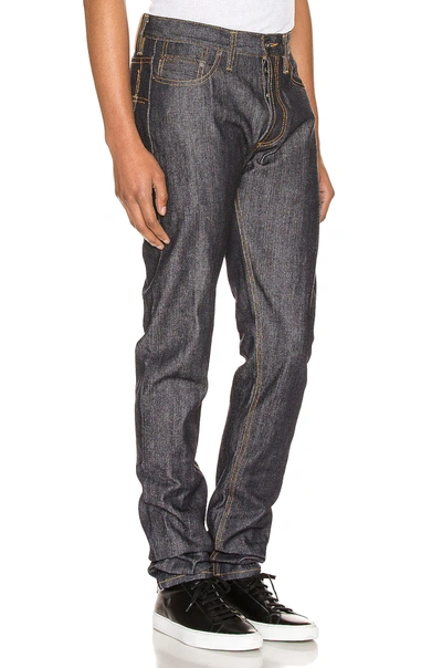 3SIXTEEN 窄脚牛仔裤 – 靛蓝织边. 尺码 36 (ALSO – 29,30,31,32,33,34).