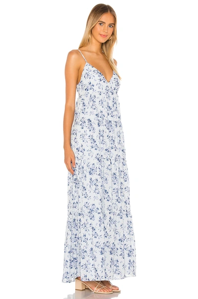 Shop House Of Harlow 1960 X Revolve Janae Dress In Blue Floral