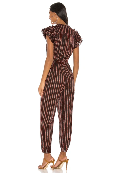 Shop Ulla Johnson Elio Jumpsuit In Chocolate