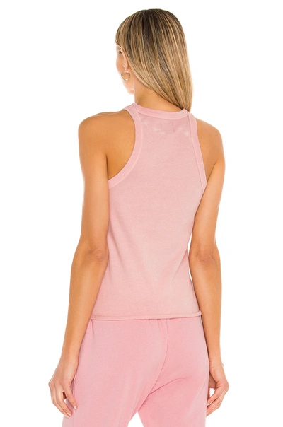 Shop Wsly The Rivington Weekend Tank In Earthy Pink
