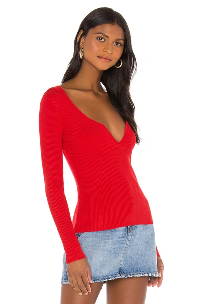 Shop Lovers & Friends Darren Sweater In Red