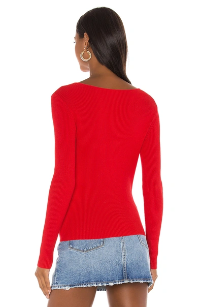 Shop Lovers & Friends Darren Sweater In Red