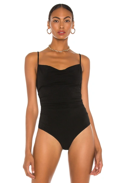 Shop Cinq À Sept Marta Bodysuit In Black