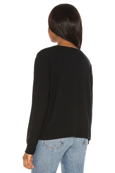 Shop Lna Brushed Cailin Sweatshirt In Black