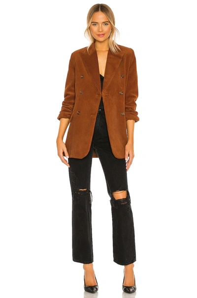 Shop Trave Elliot City Blazer In Butterscotch